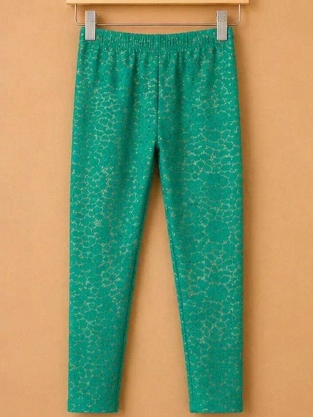 Ivy Green Lace Leggings Size Medium Petite NWOT